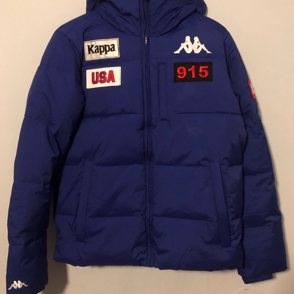 Kappa Mens Authentic La Baital Hooded Jacket Small
